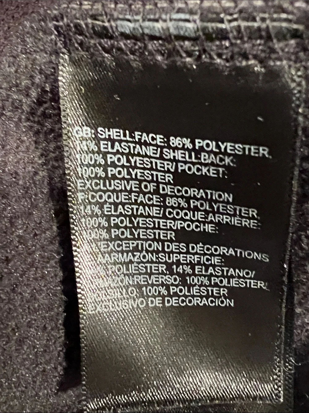 The North Face Black Softshell Jacket